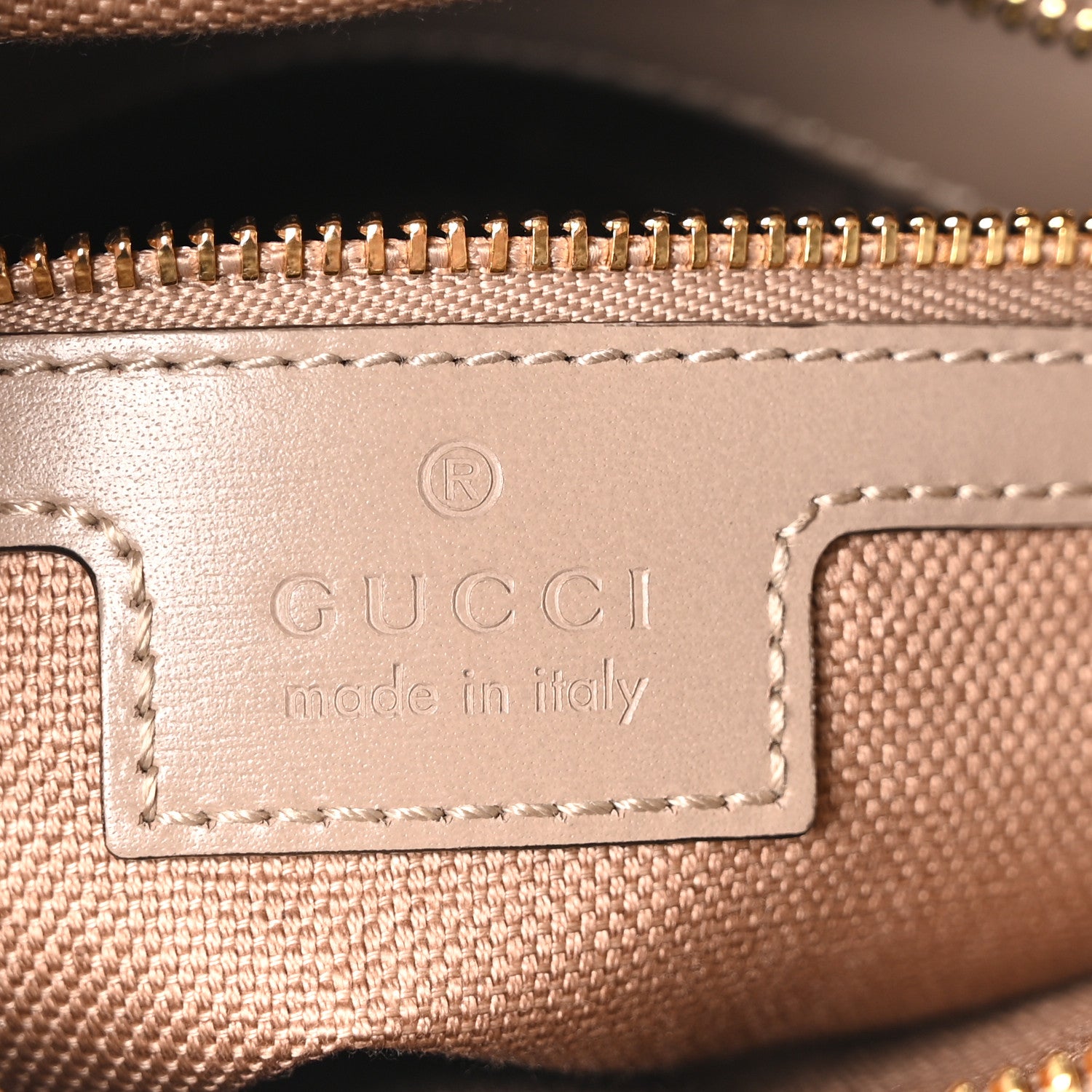 Gucci GG Shadow Monogram Super Mini Ophidia Shoulder Bag Taupe 6 of 10