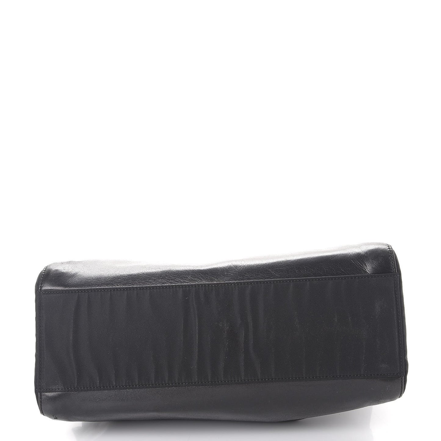 Nappa Chain Tote Black