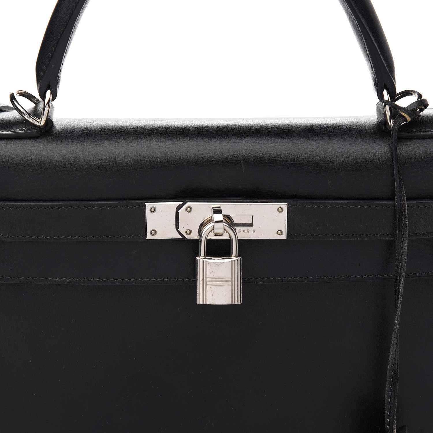 Hermes Box Kelly Sellier 28 Black 16 of 17