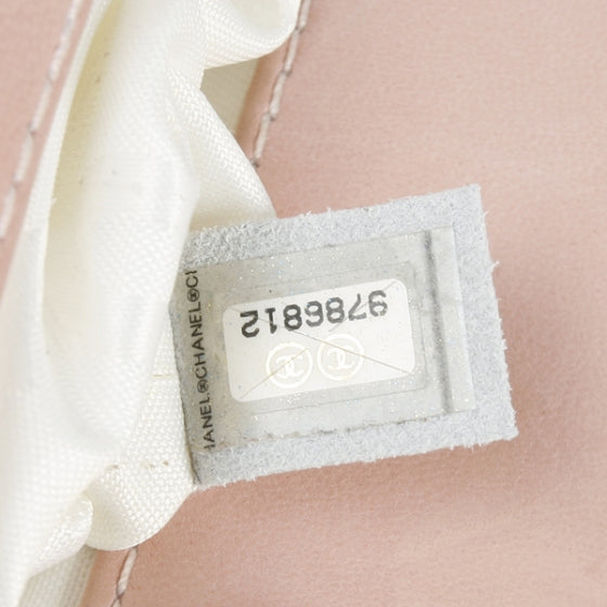 Chanel Lambskin Quilted Mini Evening Bag Pink 9 of 9