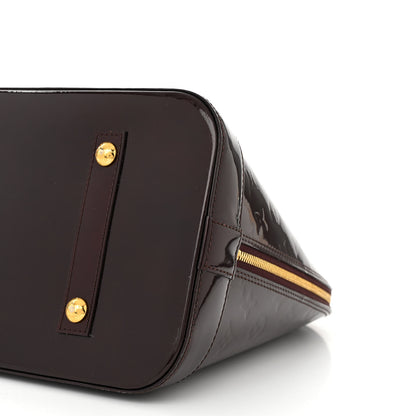 Louis Vuitton Vernis Alma GM Amarante 9 of 11