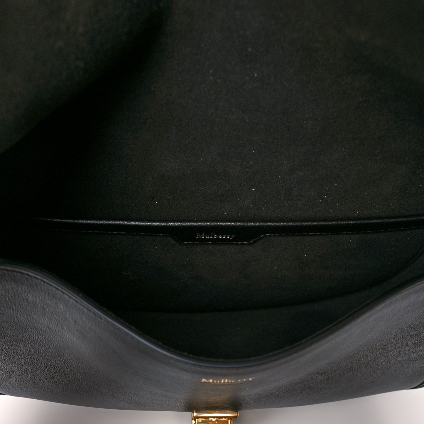 Silky Calfskin Sadie Satchel Black