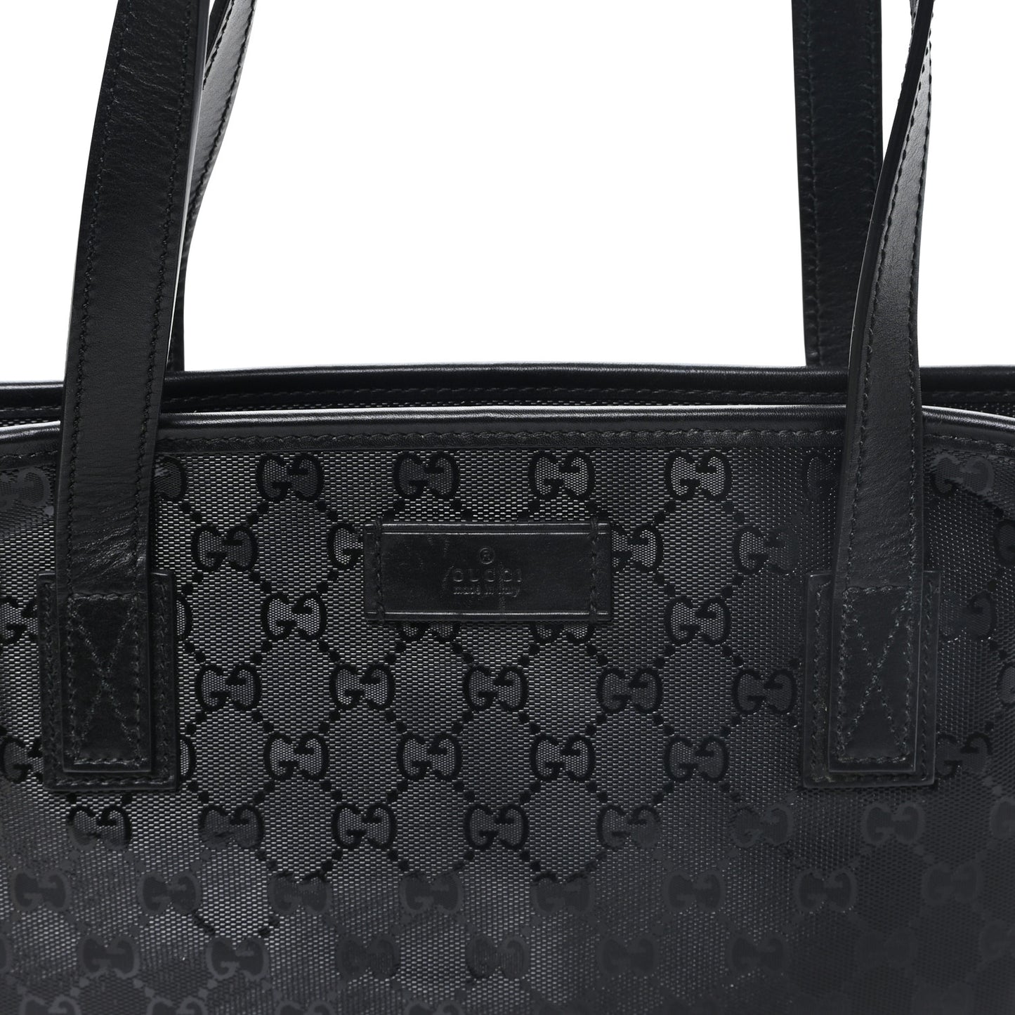 Imprime Monogram Small Joy Tote Black