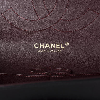 Chanel Lambskin Quilted Jumbo Double Flap Black 8 of 10