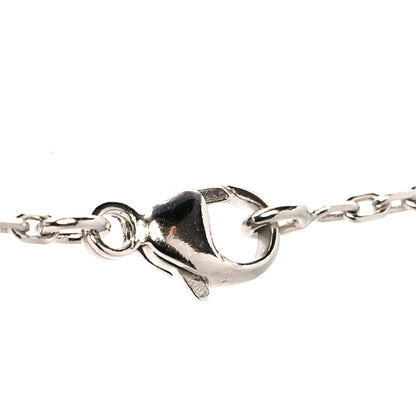 Hermes Lacquered Palladium Pop H Pendant Necklace Etain 4 of 5