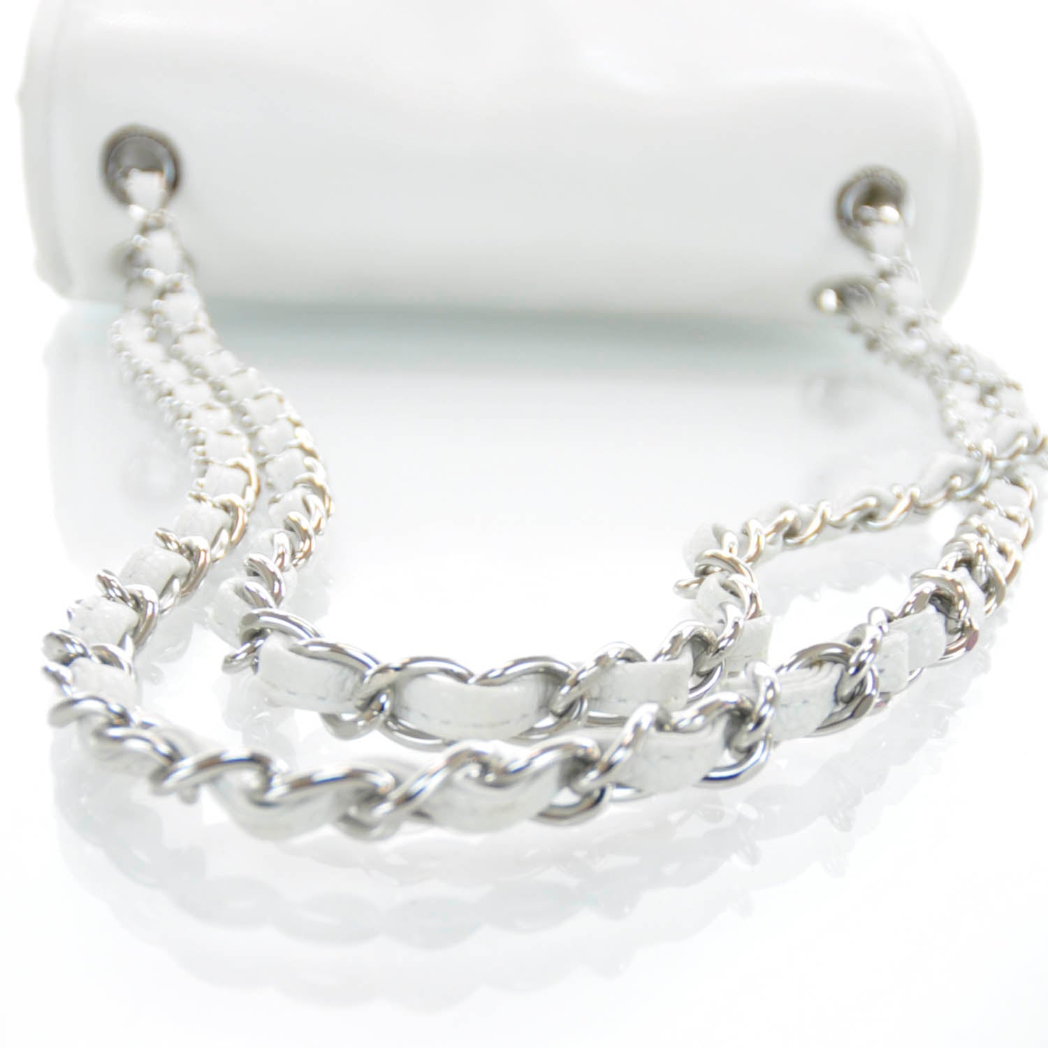 Chanel Caviar Timeless Large Flap White 6 of 9