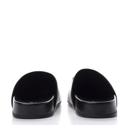 Gucci Malaga Kid Womens Horsebit River Slippers 35 Black 6 of 10