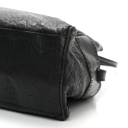 Fendi Distressed Lambskin Large Bag De Jour Tote Black 11 of 24