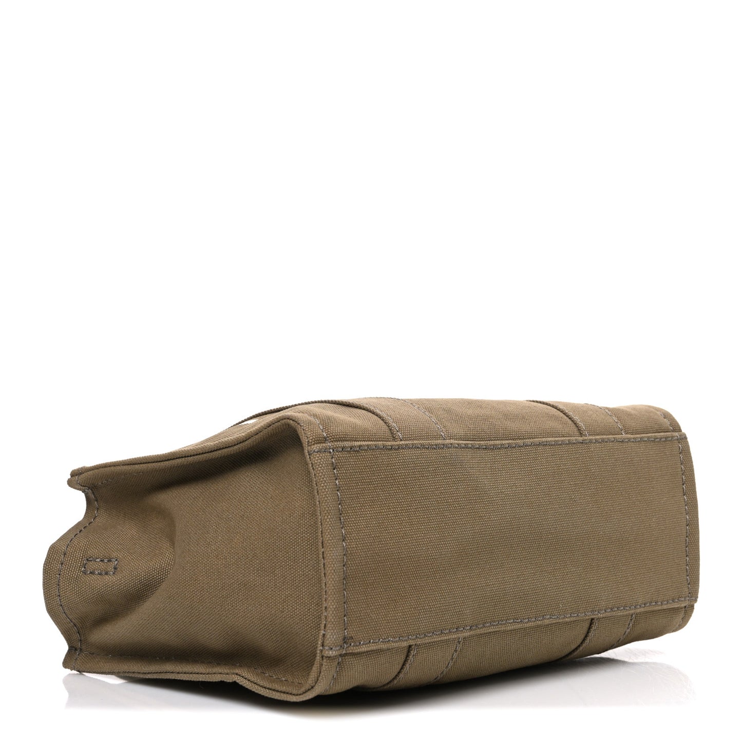 Cotton Canvas Small The Traveler Tote Bag Slate Green