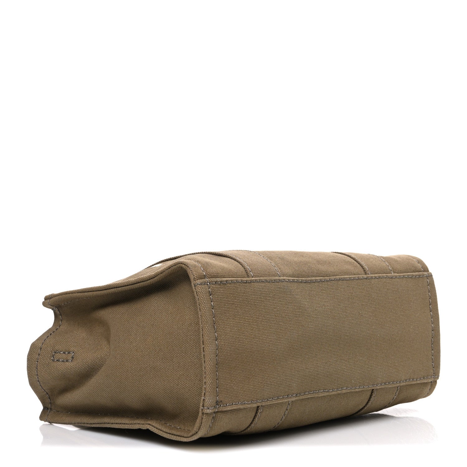 Marc Jacobs Cotton Canvas Small The Traveler Tote Bag Slate Green 4 of 10