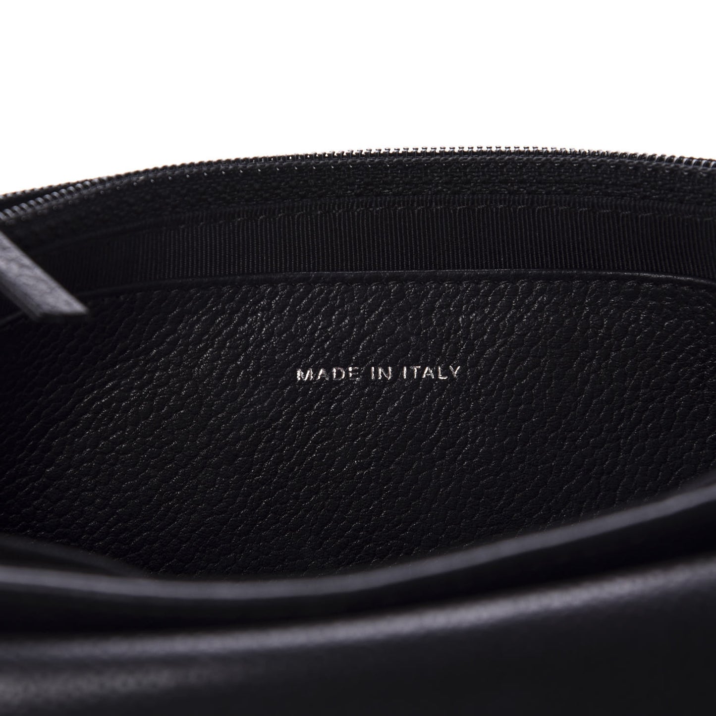 Caviar Half Moon Wallet On Chain WOC Black