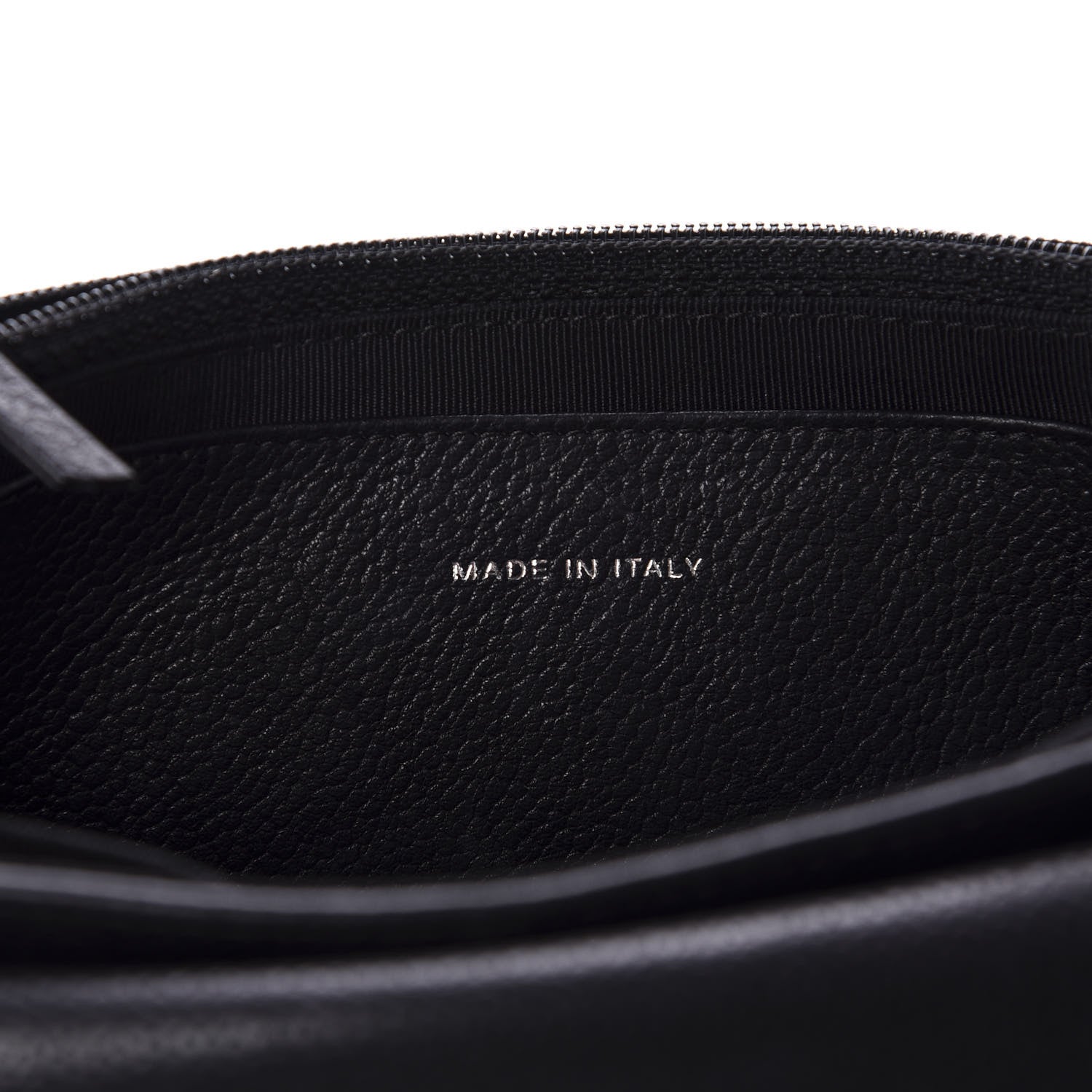 Chanel Caviar Half Moon Wallet On Chain WOC Black 9 of 12