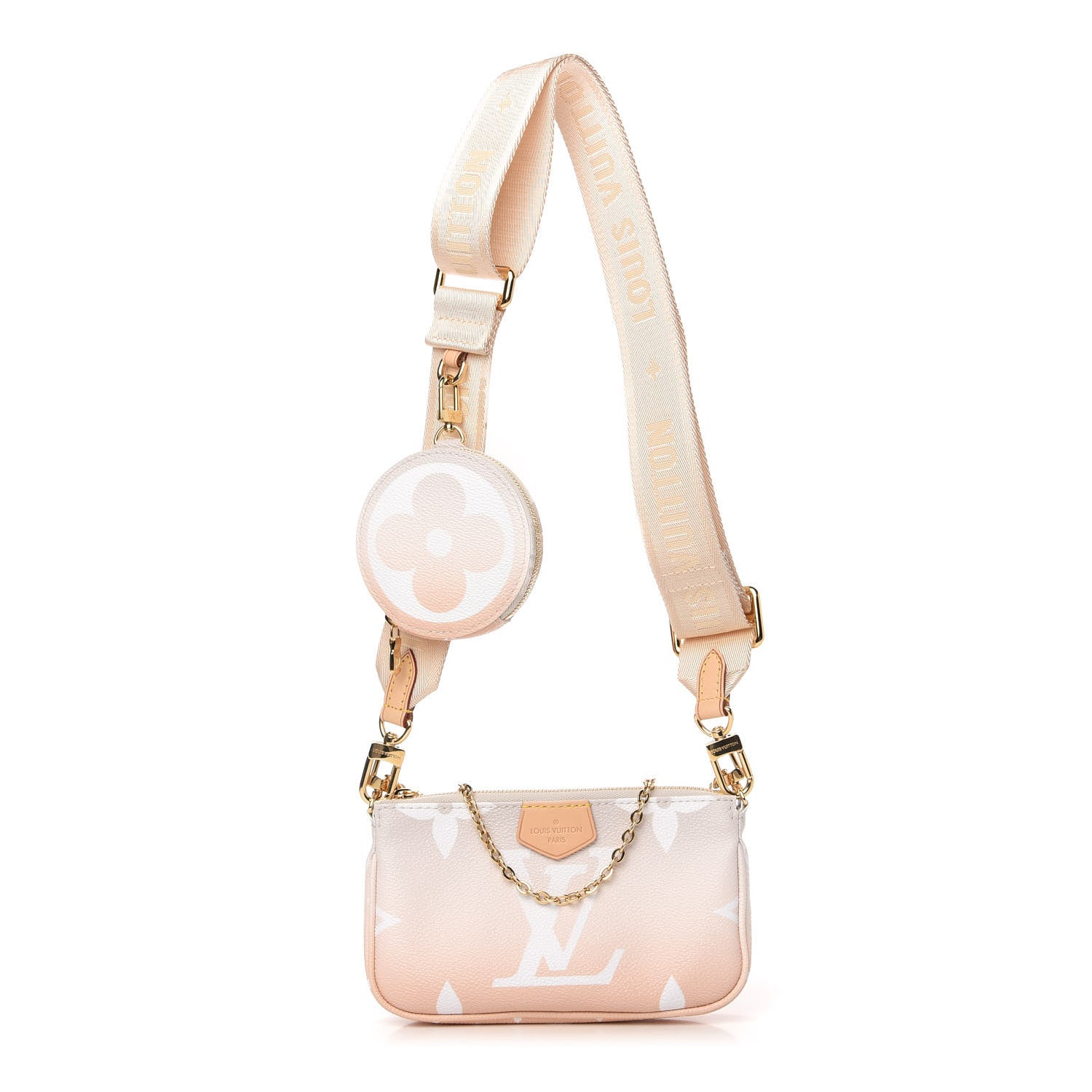 Louis Vuitton Monogram Giant By The Pool Multi Pochette Accessories Brume 1 of 10