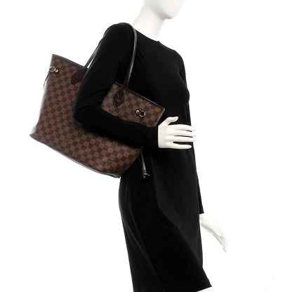 Louis Vuitton Damier Ebene Neverfull MM 2 of 15