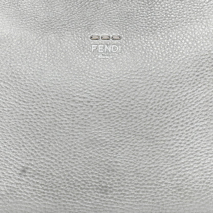 Fendi Cuoio Romano Lux Selleria Lei Boston Tote Argento 8 of 18