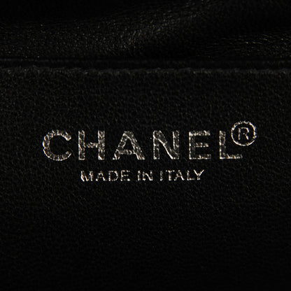 Chanel Lambskin Chocolate Bar Quilted Frame Bag Beige Black 5 of 9
