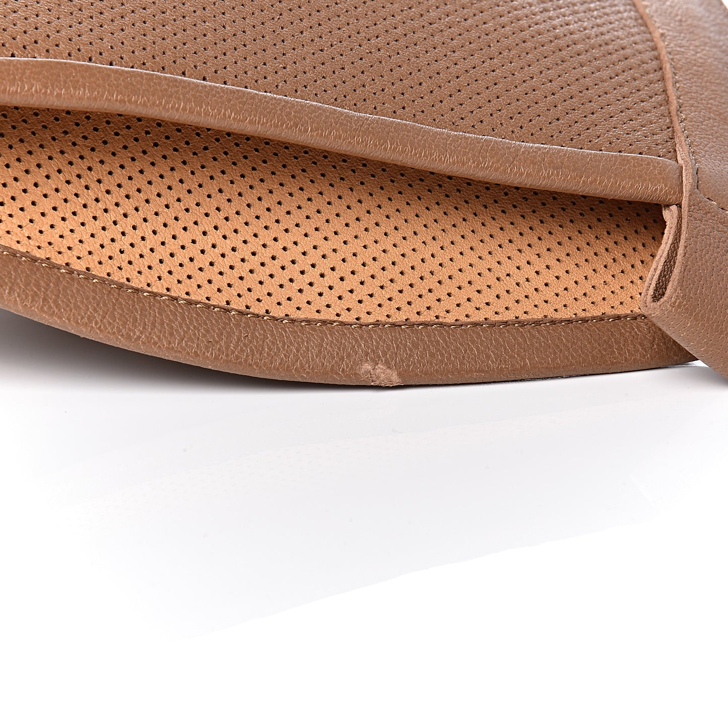 Lambskin Perforated High Boots 37