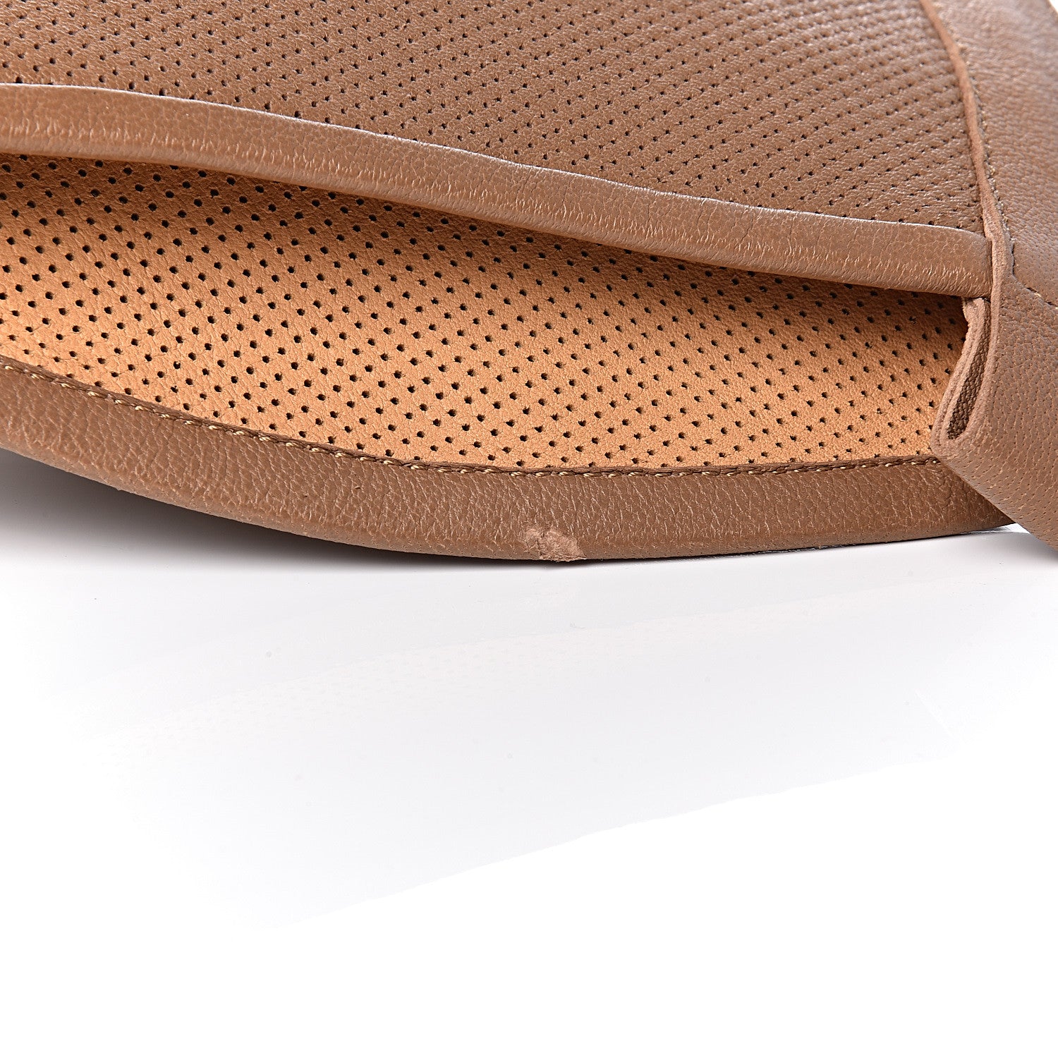 Hermes Lambskin Perforated High Boots 37 14 of 17