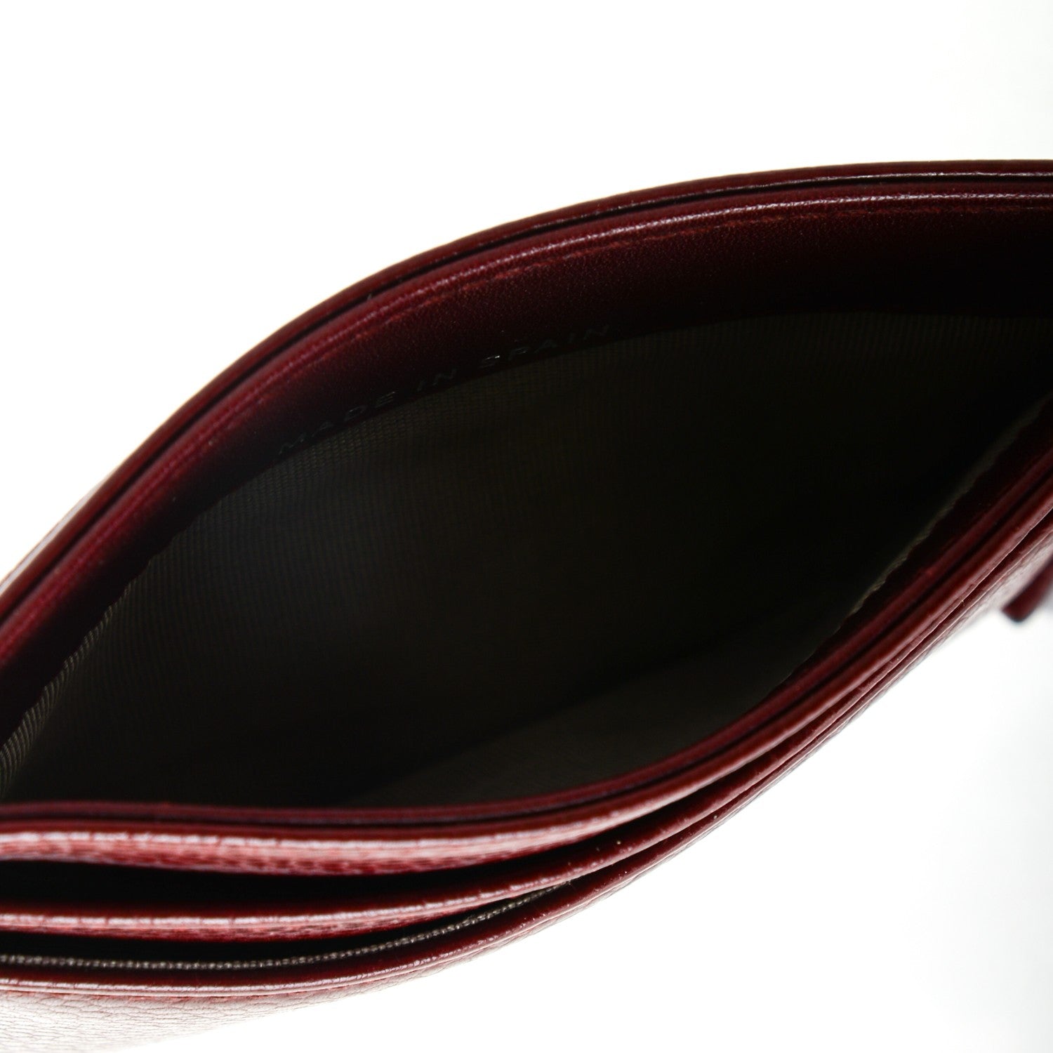 Chanel Caviar Timeless CC Card Holder Burgundy 8 of 8