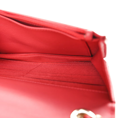 Chanel Lambskin Quilted Trendy CC Wallet On Chain WOC Pink 5 of 10