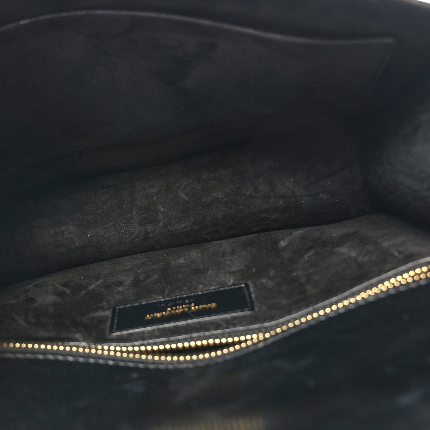 Smooth Calfskin Carre Satchel Black