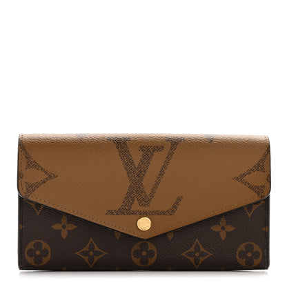 Louis Vuitton Reverse Monogram Giant Sarah Wallet 1 of 10