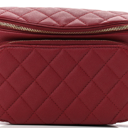 Chanel Caviar Quilted Business Affinity Waist Belt Bag Burgundy 12 of 19