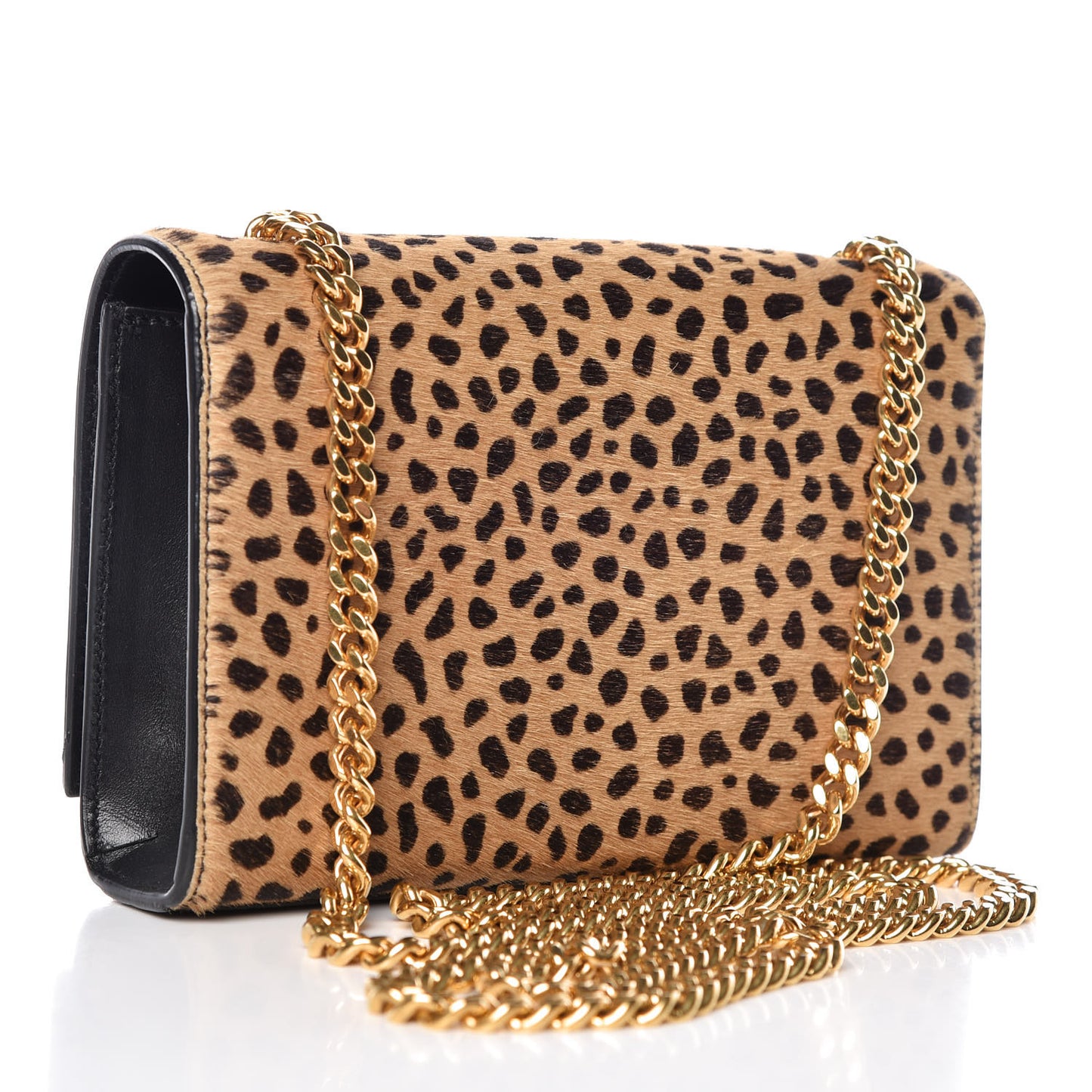 Pony Hair Calfskin Small Classic Monogram Kate Tassel Satchel