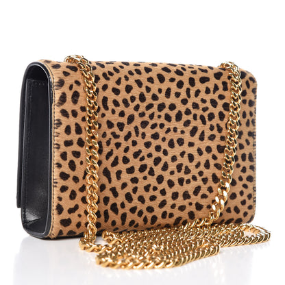 Saint Laurent Pony Hair Calfskin Small Classic Monogram Kate Tassel Satchel 3 of 10