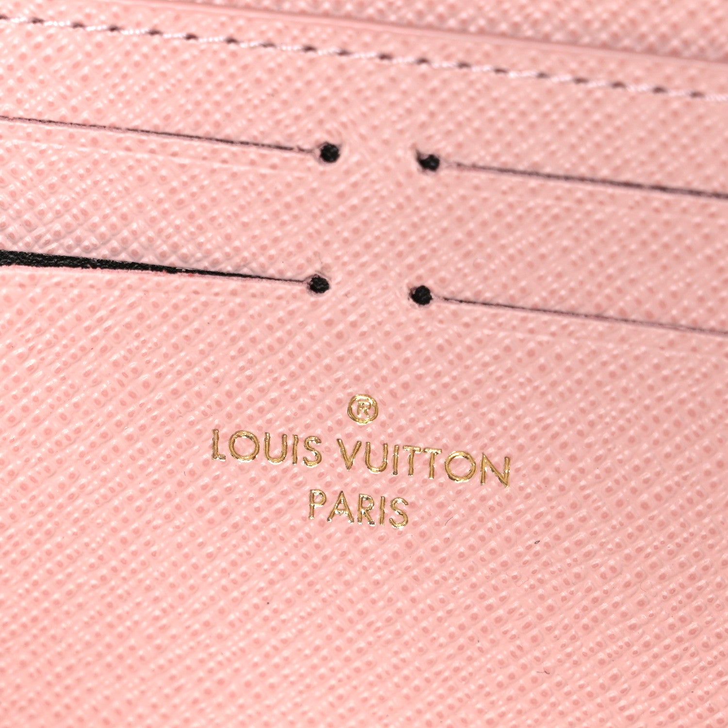 Louis Vuitton Damier Azur Clemence Wallet Rose Ballerine 6 of 6