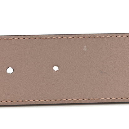 Gucci Calfskin Double G 40mm Belt 85 34 Porcelain Rose 6 of 6