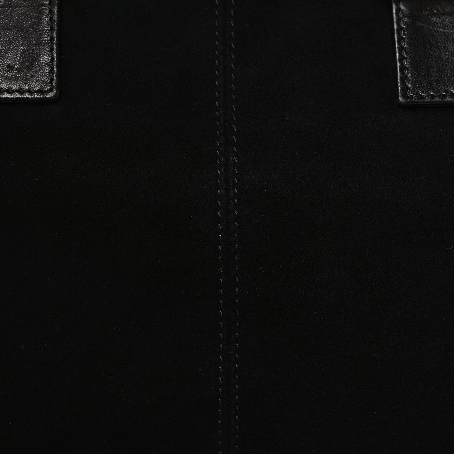 Fendi Suede Calfskin Holdall Tote Black 7 of 10