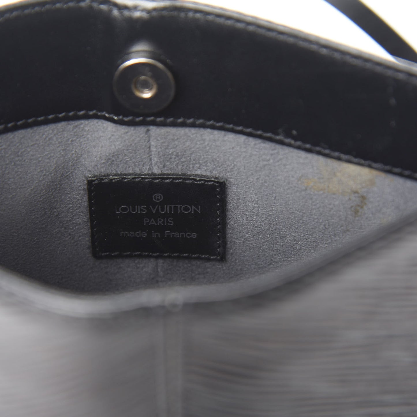 Epi Demi Lune Pochette Black