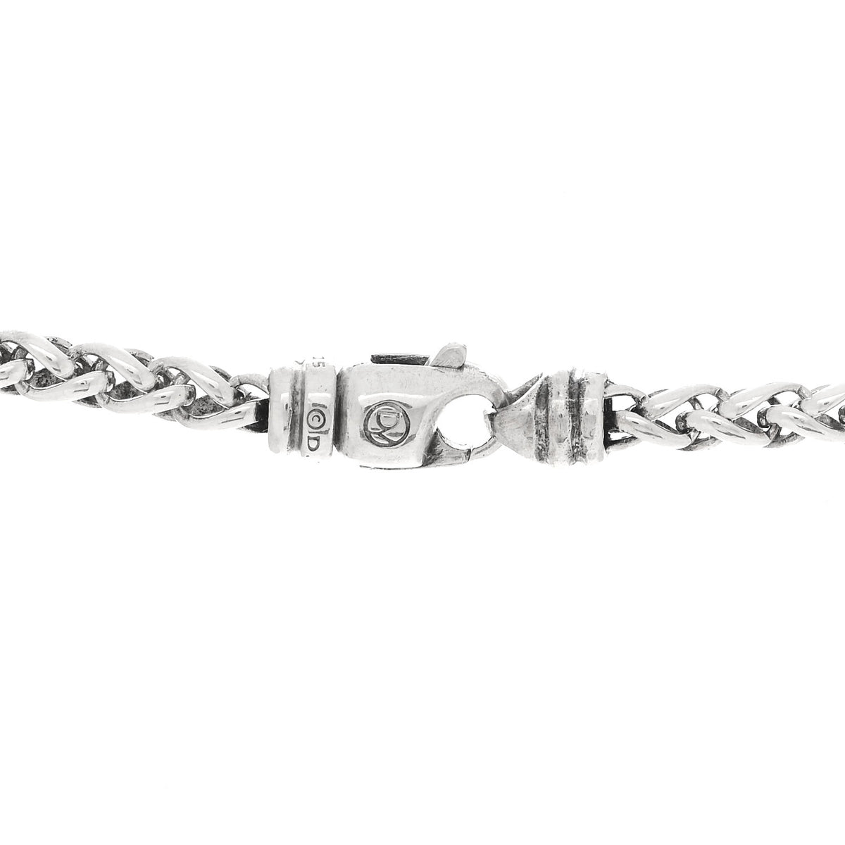 Sterling Silver 4mm Wheat Chain Necklace