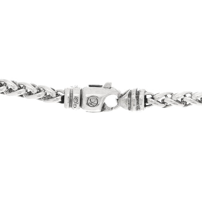 David Yurman Sterling Silver 4mm Wheat Chain Necklace 4 of 5