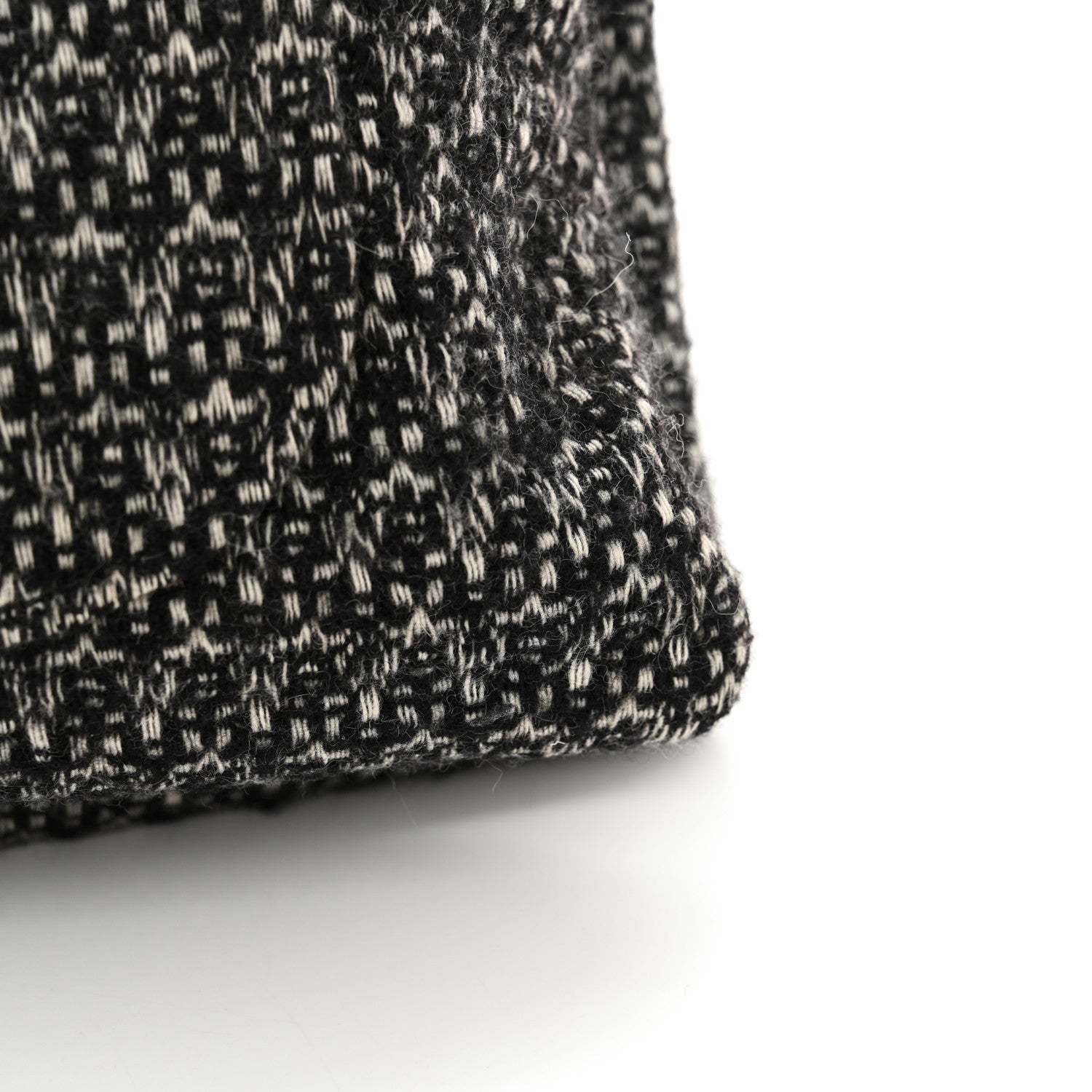 Chanel Sequin Tweed Icons Large Accordion 3 Flap Black 12 of 13