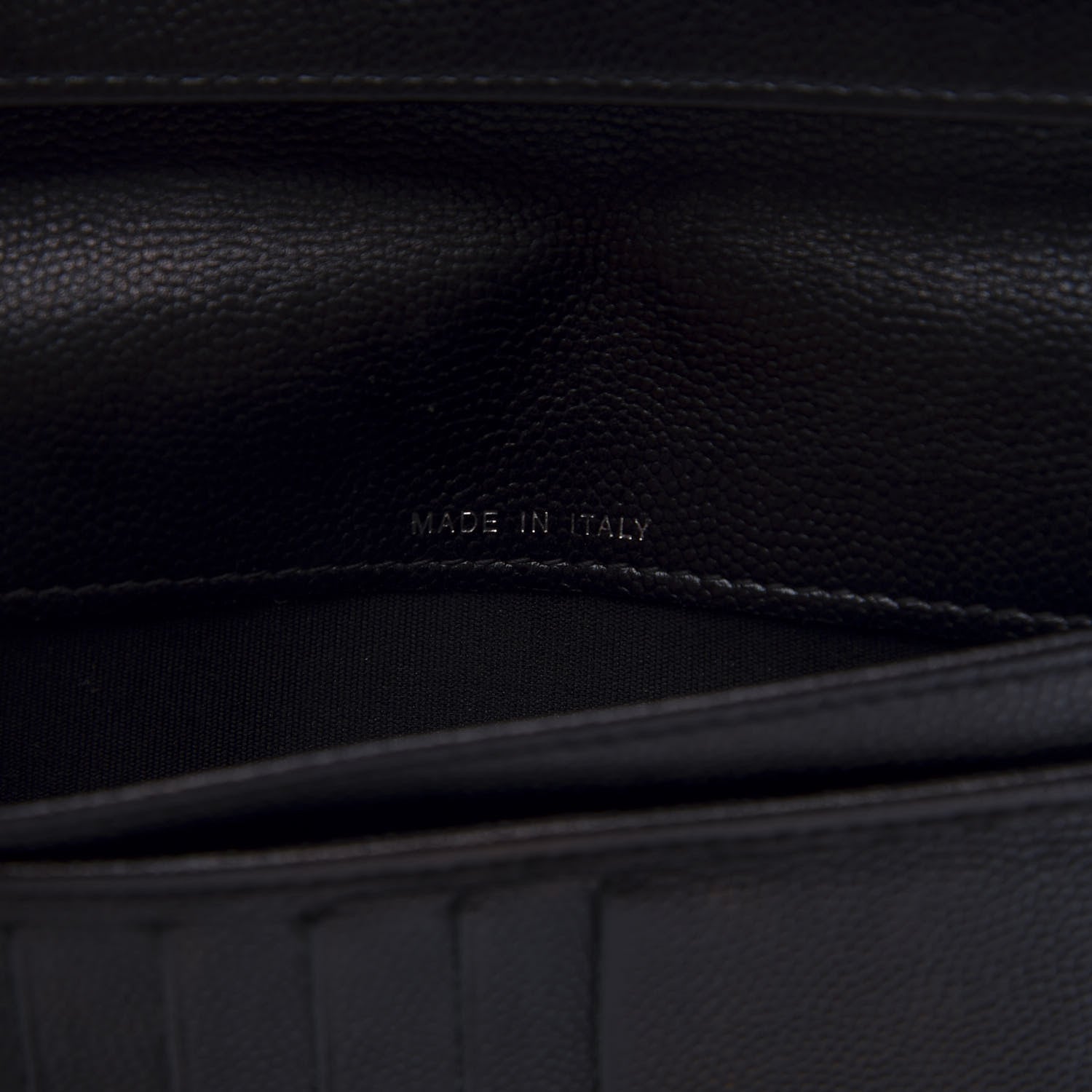 Chanel Caviar Sevruga Yen Wallet Black 5 of 11