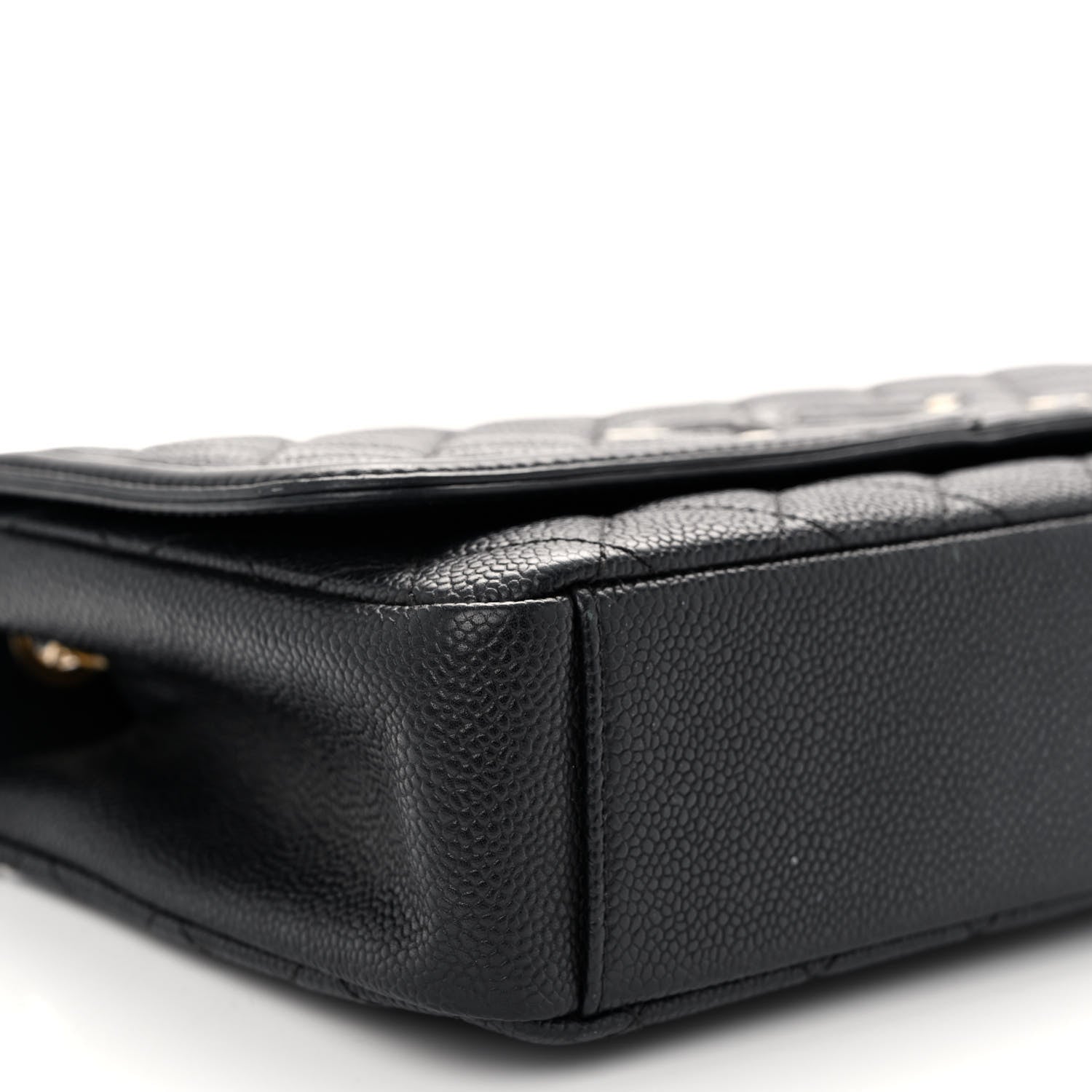 Chanel Caviar Quilted Medium CC Filigree Flap Black 9 of 10