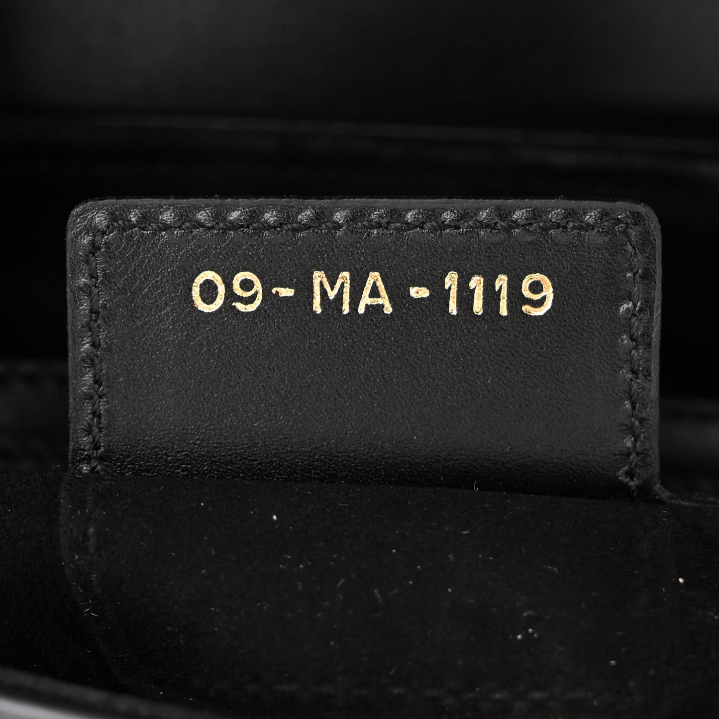 Calfskin Saddle Bag Black