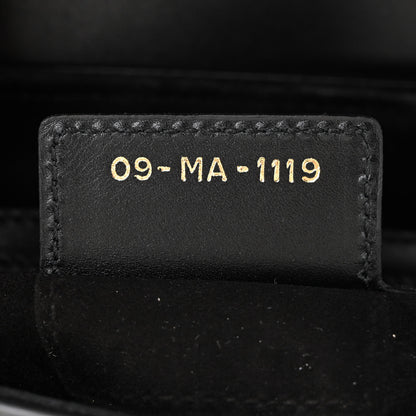 Christian Dior Calfskin Saddle Bag Black 7 of 12