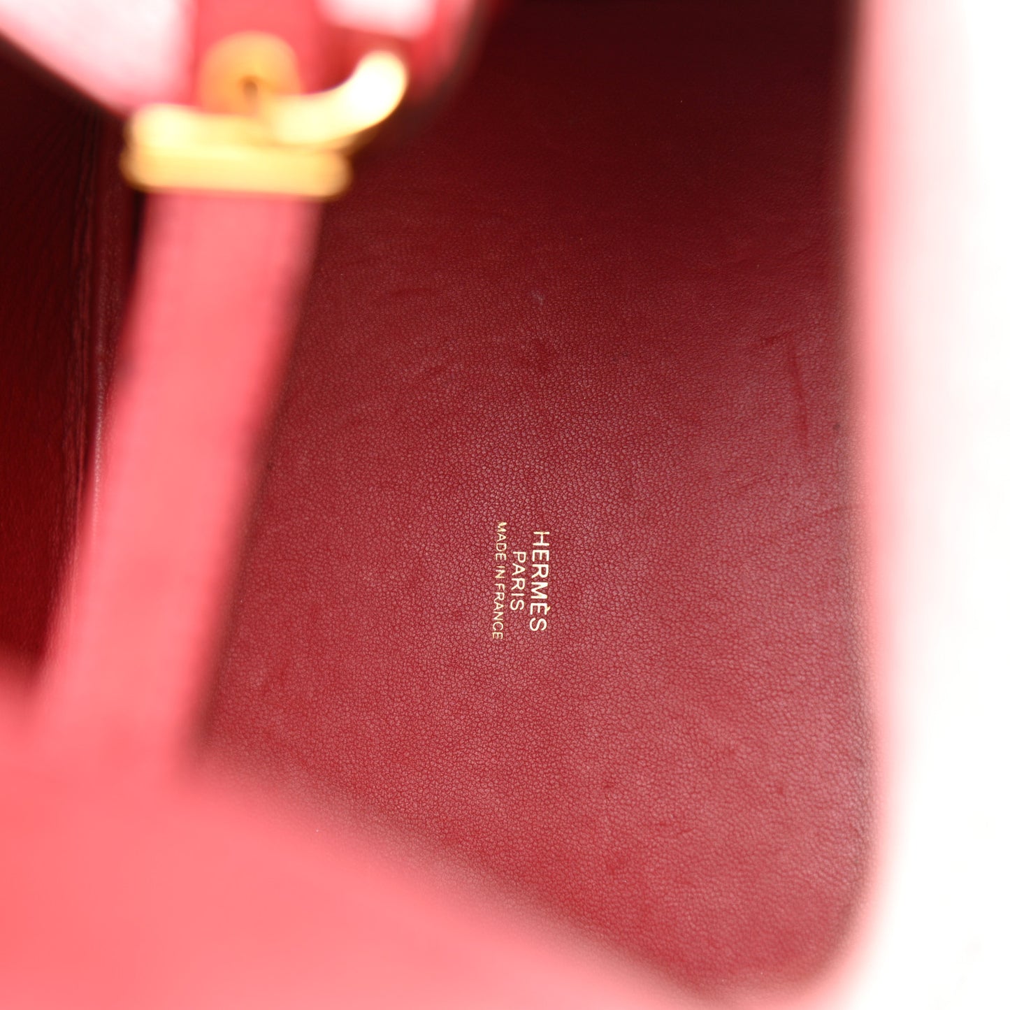 Ostrich Picotin Lock 18 Rouge Vif