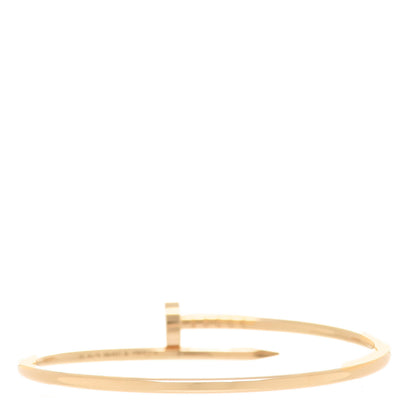 Cartier 18K Yellow Gold Small Juste Un Clou Bracelet 15 3 of 4