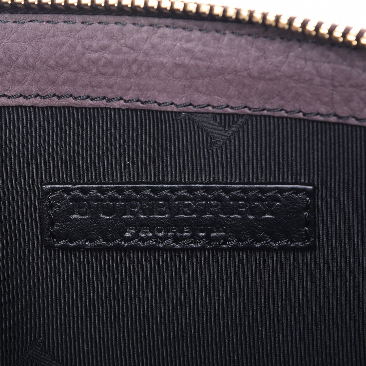Prorsum Grainy Nubuck Alma Duck Clutch Purple