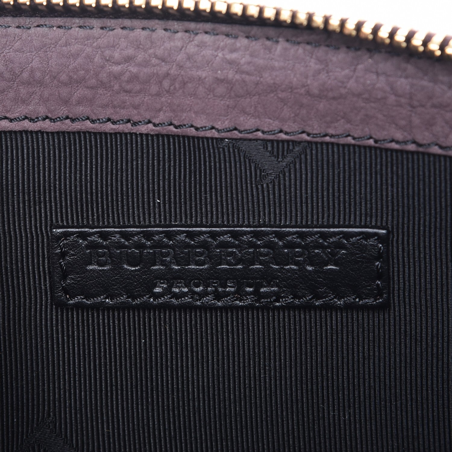 Burberry Prorsum Grainy Nubuck Alma Duck Clutch Purple 6 of 10