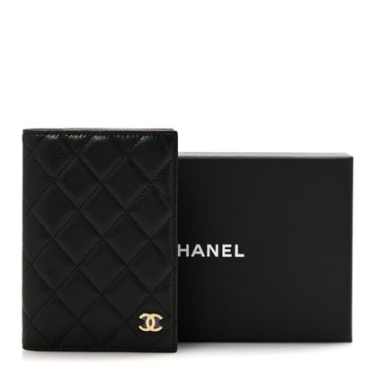 Chanel Caviar Quilted Passport Holder Black 8 of 8