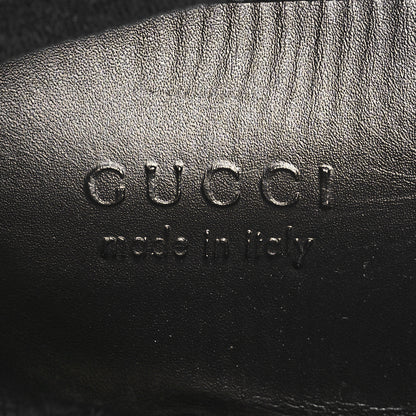 Gucci GG Supreme Web Mens Screener Sneakers 8 Black Grey 8 of 9
