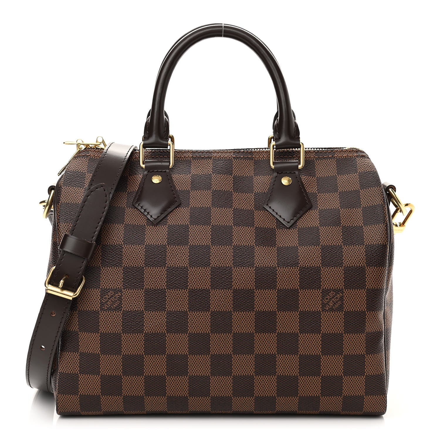 Louis Vuitton Damier Ebene Speedy Bandouliere 25 1 of 11