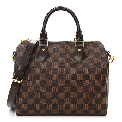 Louis Vuitton Damier Ebene Speedy Bandouliere 25 1 of 11
