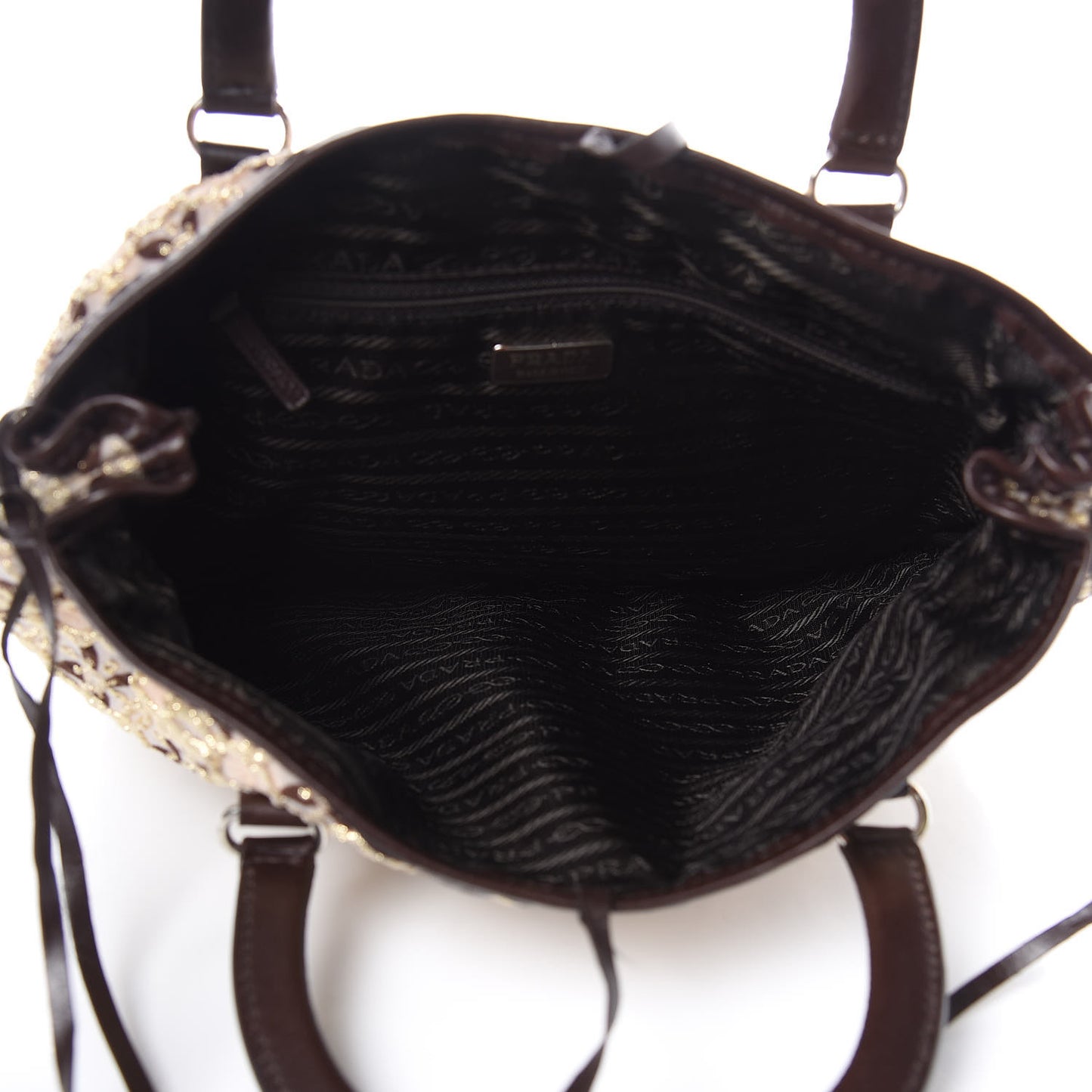 Bow Cloquet Top Handle Bag Avorio