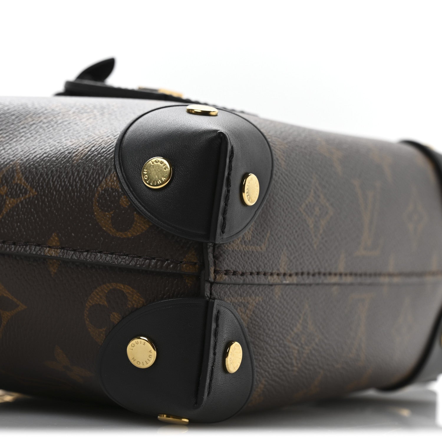 Louis Vuitton Monogram Petite Malle Souple Black 8 of 9